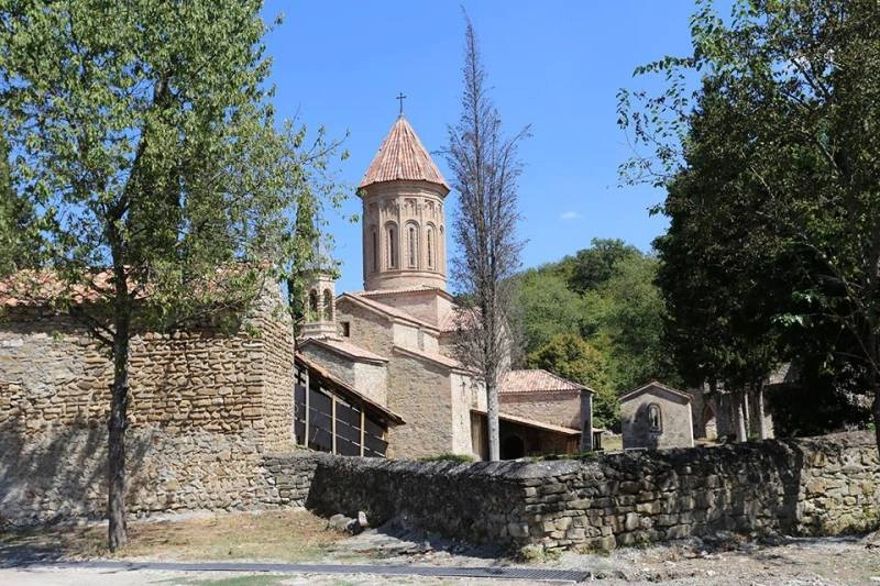 იყალთოს მონასტრის მიმდებარედ ტურისტული ინფრასტუქტურის მოწყობის სამუშაოები მიმდინარეობს