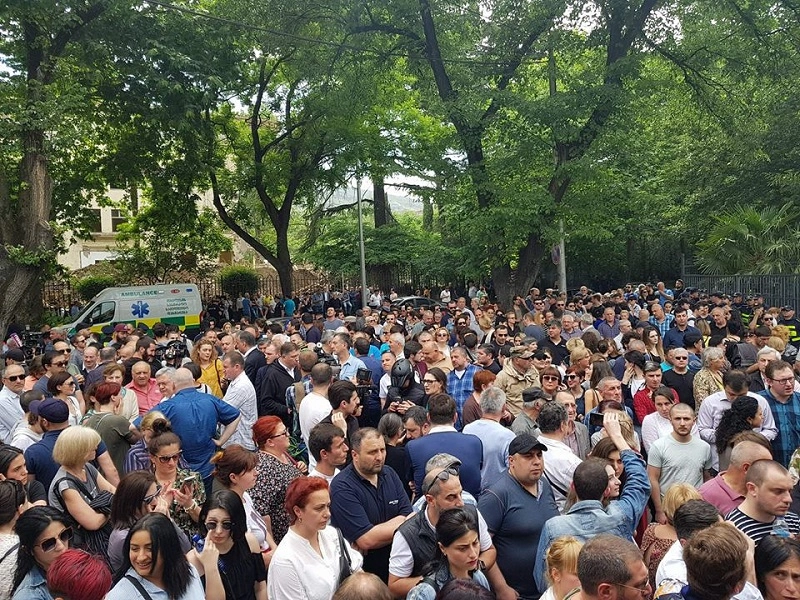 ზაზა სარალიძემ 19:00 საათზე მასშტაბური აქცია დაანონსა